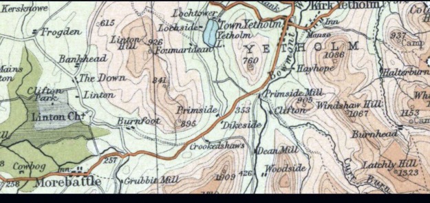 From the Bartholomew Survey Atlas of Scotland, 1912